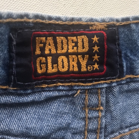 Denim Shorts Mom Shorts sz 7/8 - Picture 4 of 6